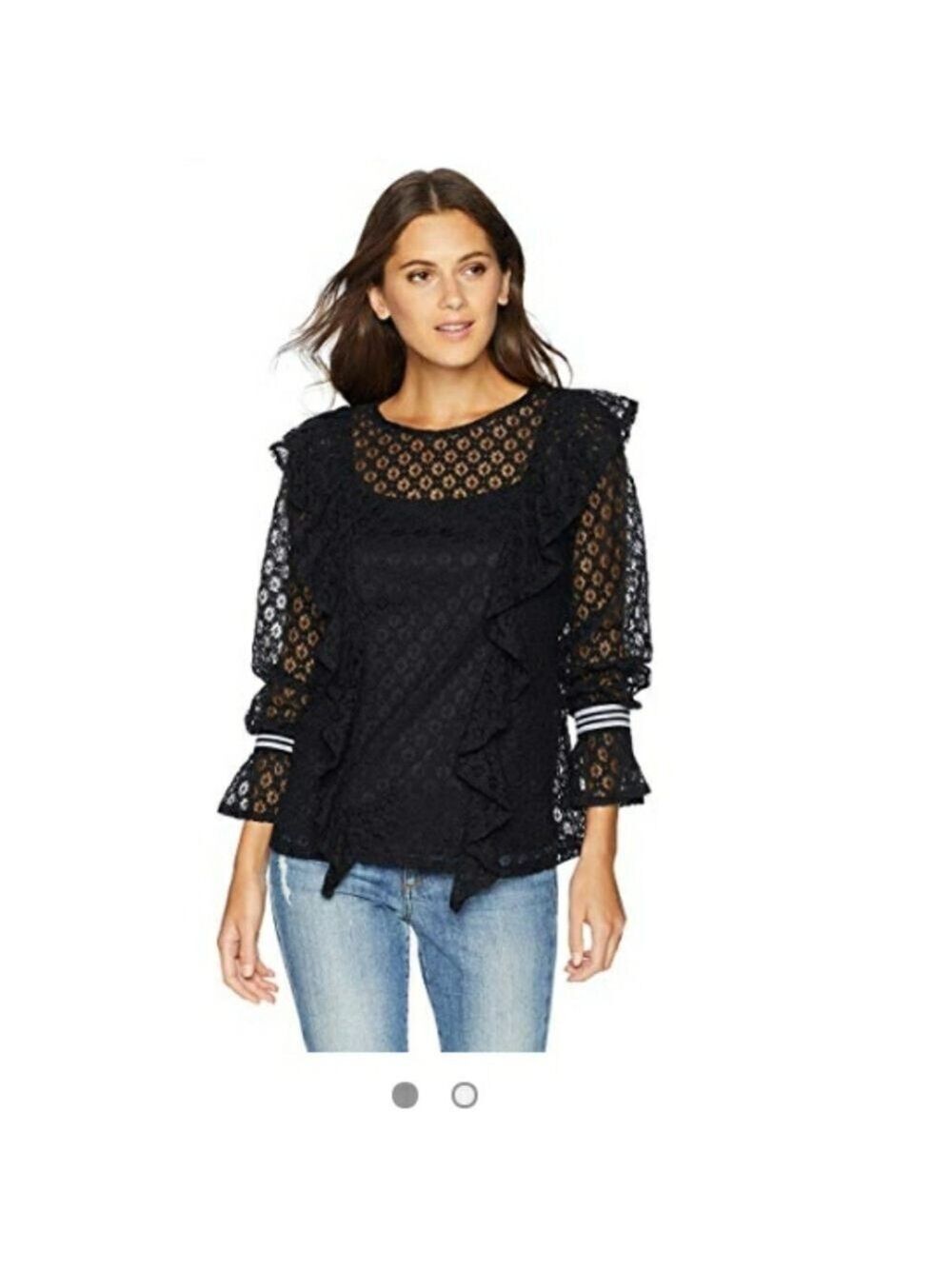 Kensie Lace Top Chantilly
